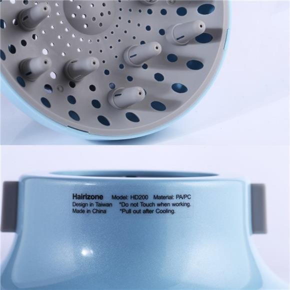 Universal Hair Diffuser Adaptable for Blow Dryers with D-1.7-Inch to 2.6-Inch - Picture 6 of 8